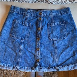 Jean skirt